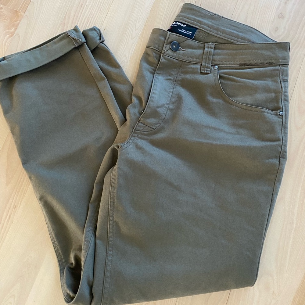 Marmot Pant -green/brown